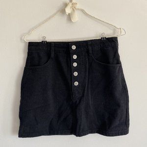 Brandy Melville black denim skirt